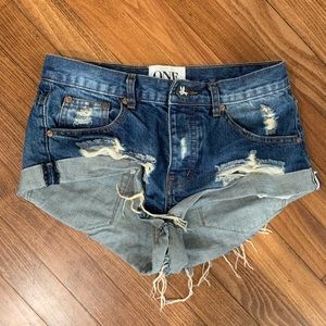 One Teaspoon Bandit Shorts